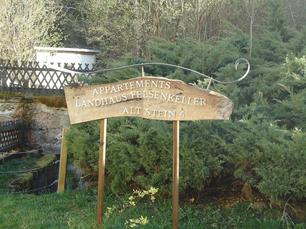 Appartement Landhaus Felsenkeller Sankt Kanzian am Klopeiner See Eksteriør bilde