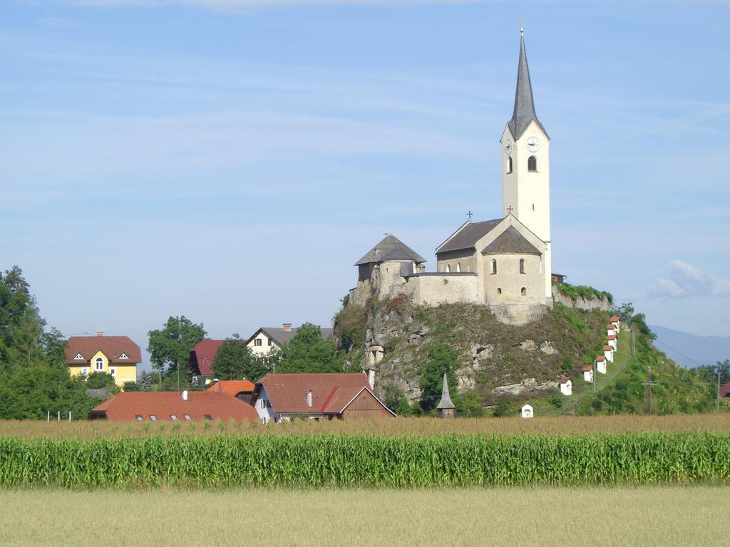 Appartement Landhaus Felsenkeller Sankt Kanzian am Klopeiner See Eksteriør bilde